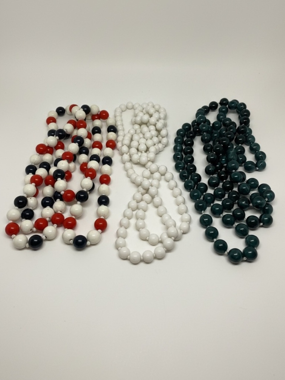 Vintage Patriotic Acrylic Bead Bundle